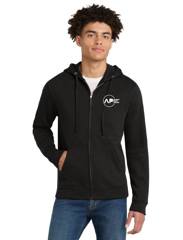 AP Unisex Full Zip Hoodie