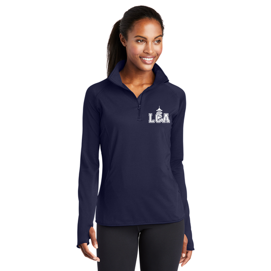 Ladies Performance Stretch 1/2-Zip Pullover