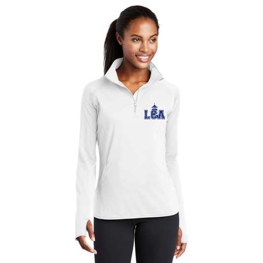 Ladies Performance Stretch 1/2-Zip Pullover