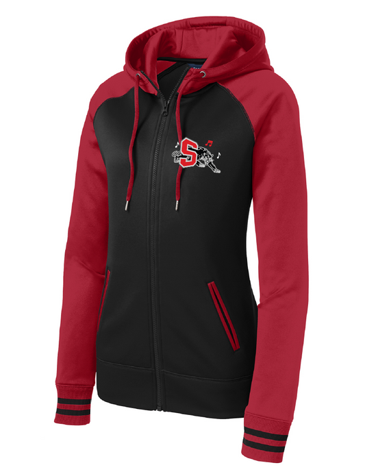 Ladies Zip Up Performance Hoodie