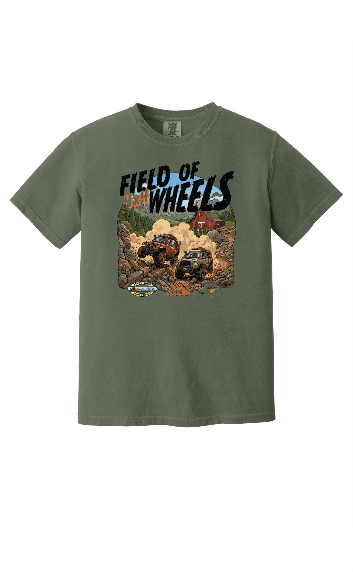 Field of Wheels 2026 Tee