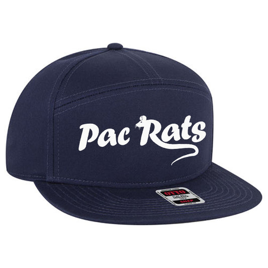 Pac Rats Embroidered Snap Back 7 Panel Hat