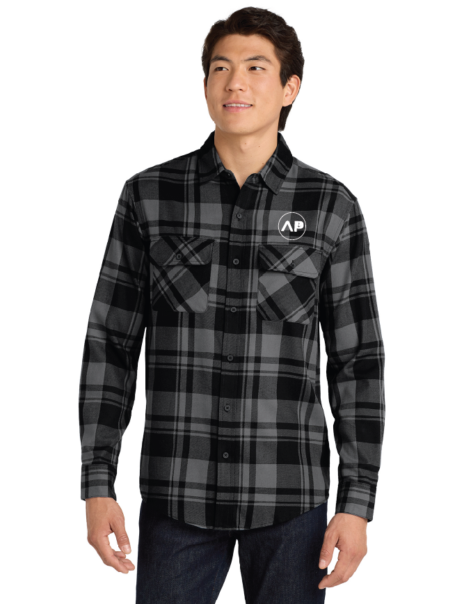 AP Unisex Plaid Flannel Shirt